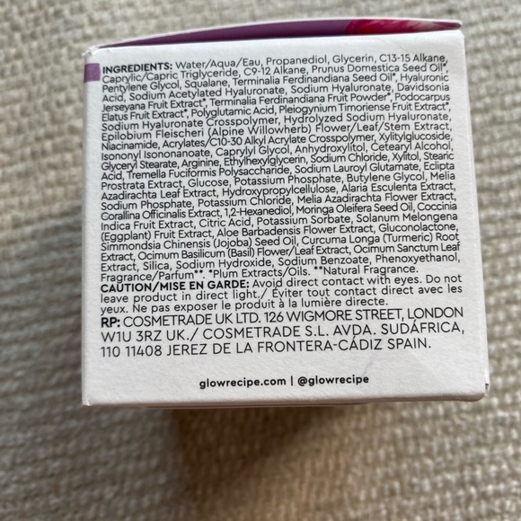 Glow Recipe Plum Plump hyaluronic cream - Picture 2 of 6